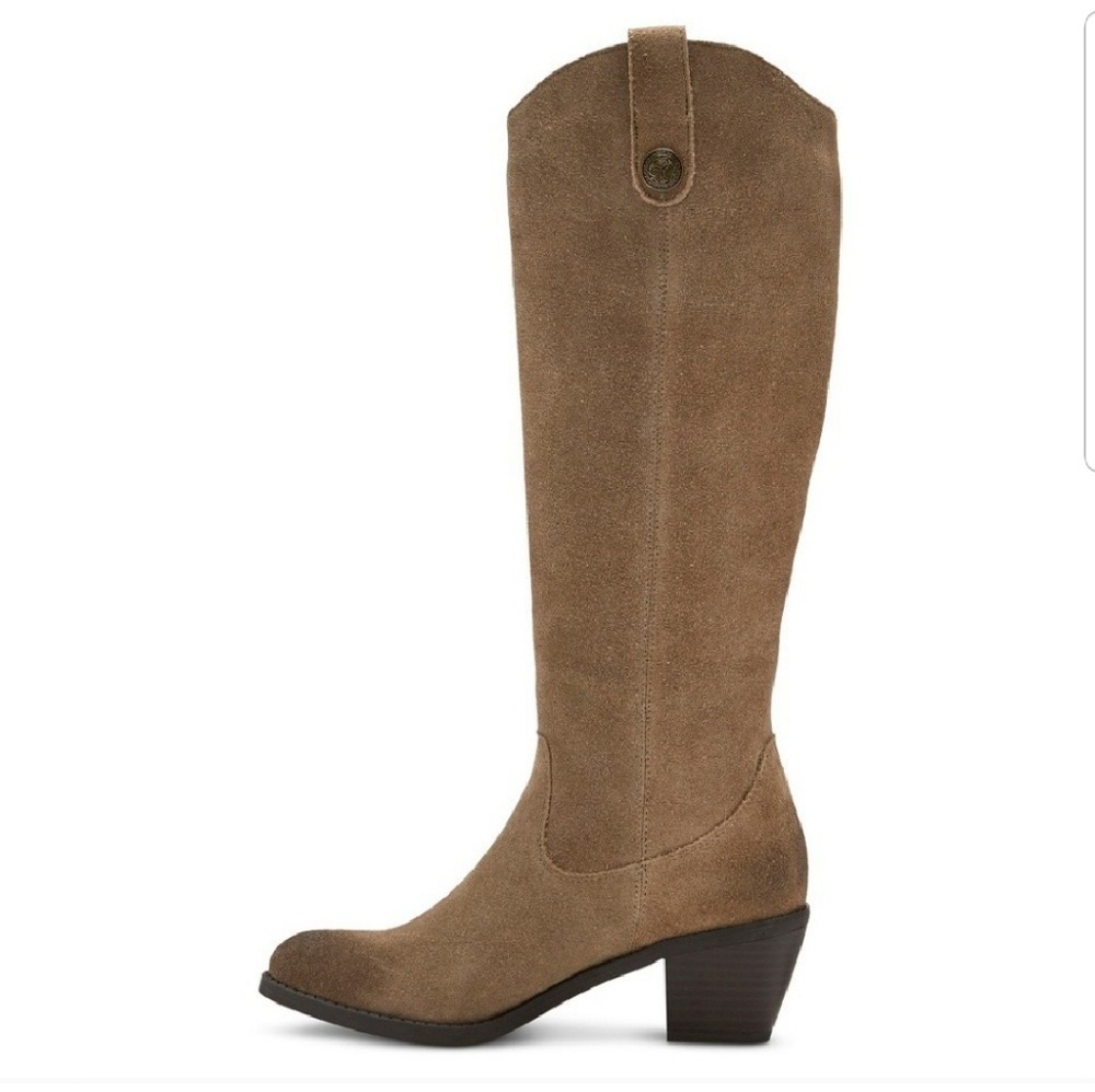 Genuine Suede Boots - Picture 2 of 6